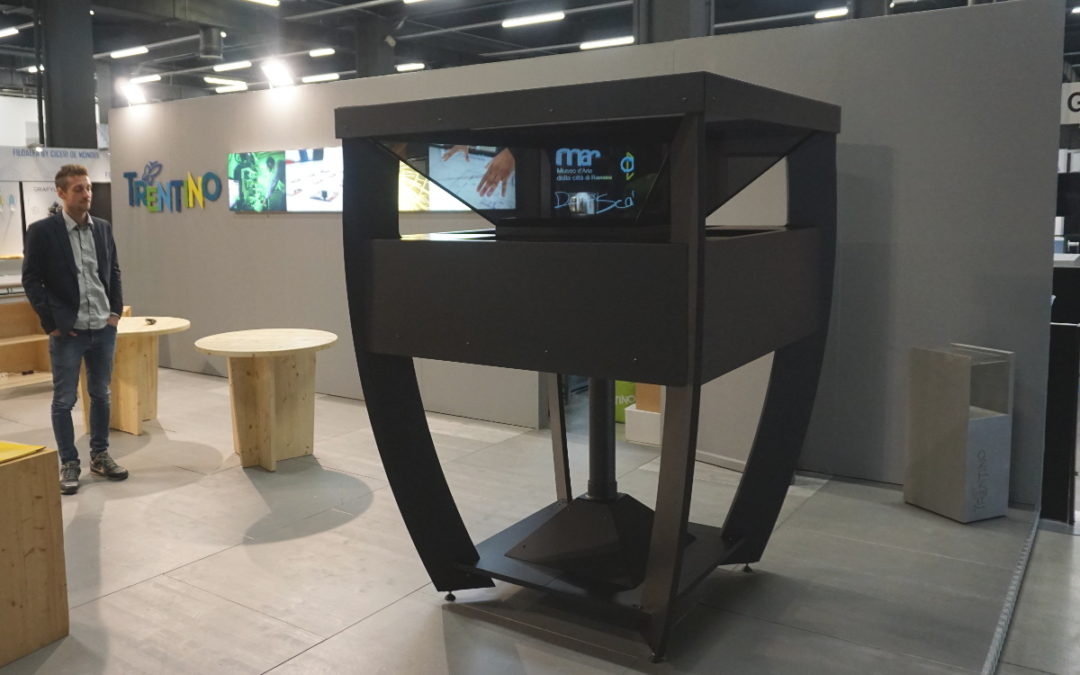 OC Lab realizza il proiettore olografico di Trentino Sviluppo