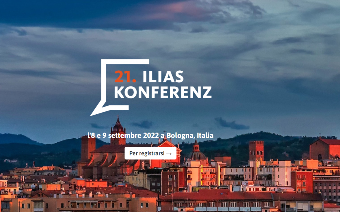 Programma e Biglietti della 21° ILIAS CONFERENCE